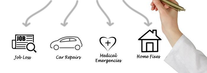 Paying off debt versus savings up an emergency savings account article