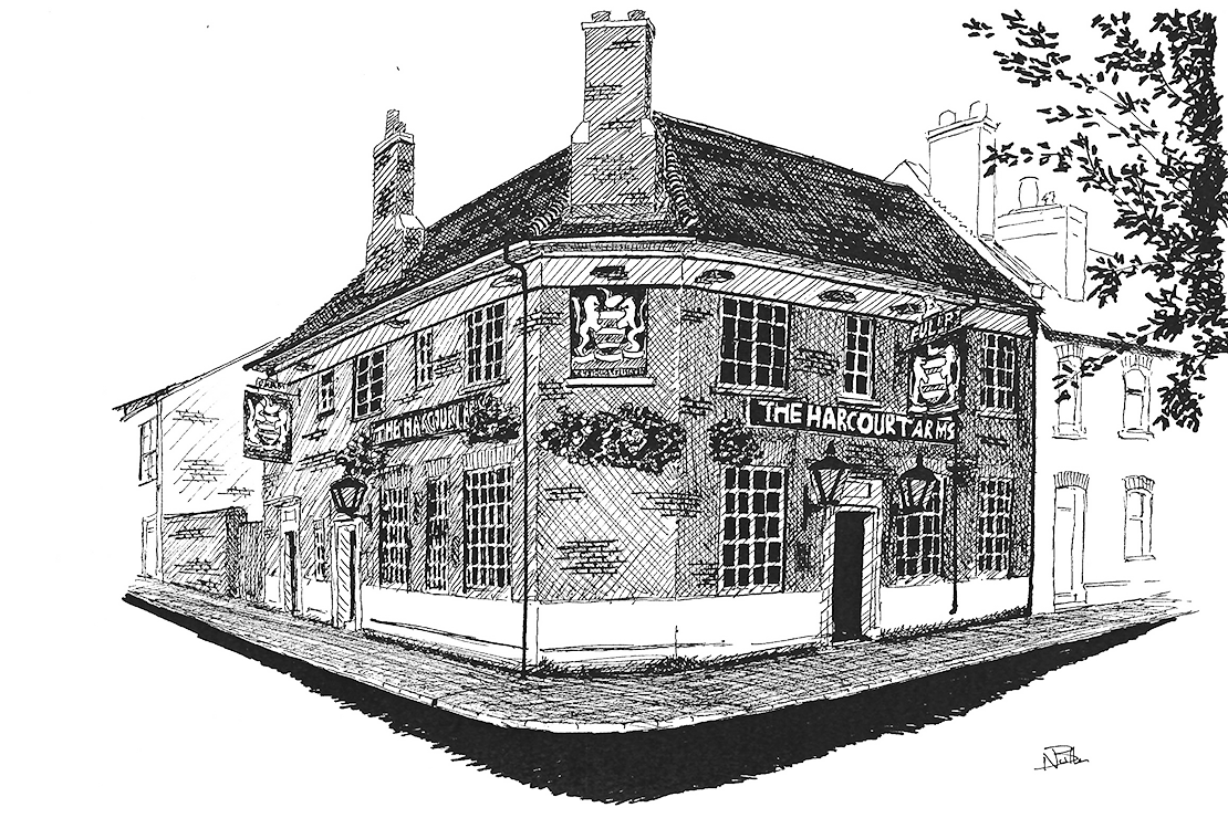 Inside The Harcourt Arms