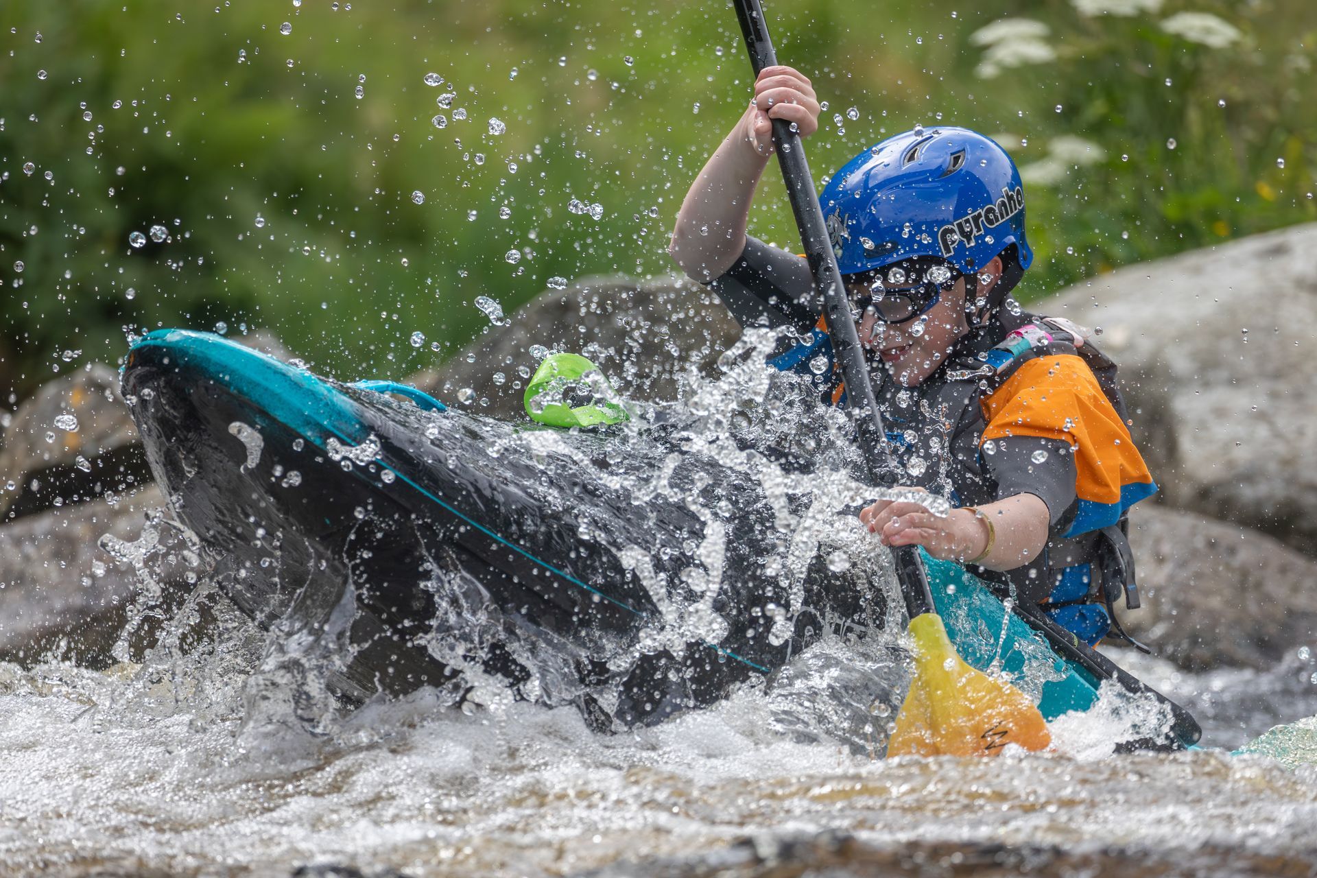 Freestyle competitions at Canolfan Tryweryn