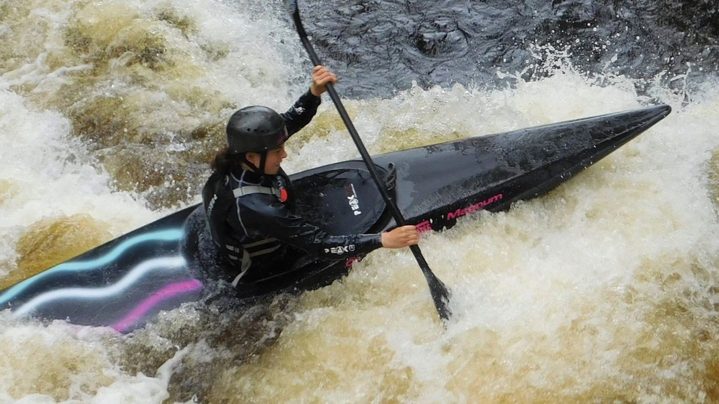 Canoe slalom at Canolfan Tryweryn