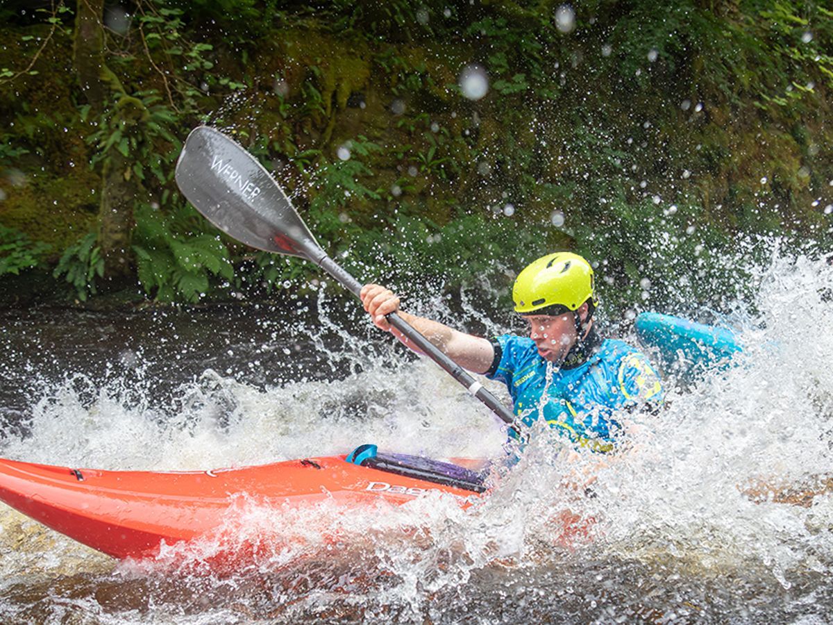 National White Water Centre North Wales Rapid whitewater kayaking