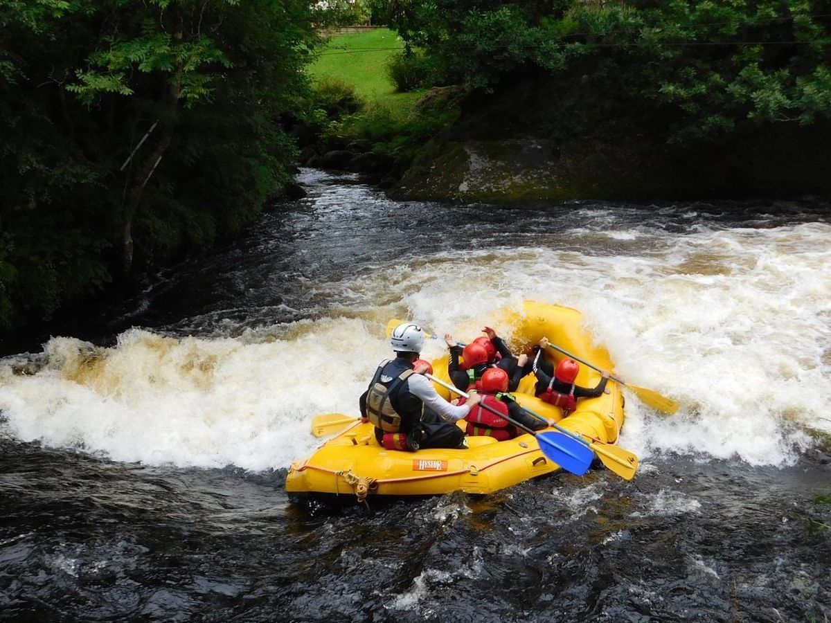 National White Water Centre North Wales White Water Rafting Safari 