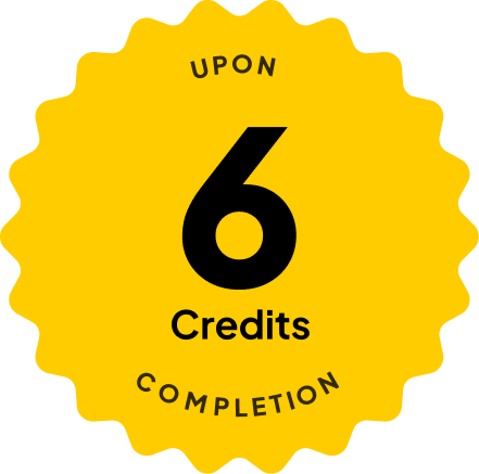 Badge: 4 Credits Upon Completion