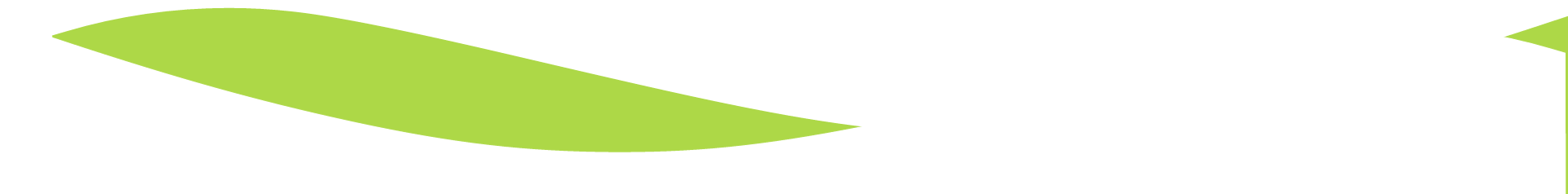 a green object is floating in the air on a white background .