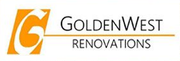 GoldenWest Renovations logo with orange stylized G and black text