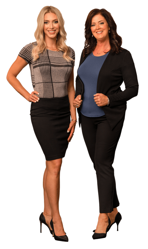 Britt Banning and Sylvia Gregory