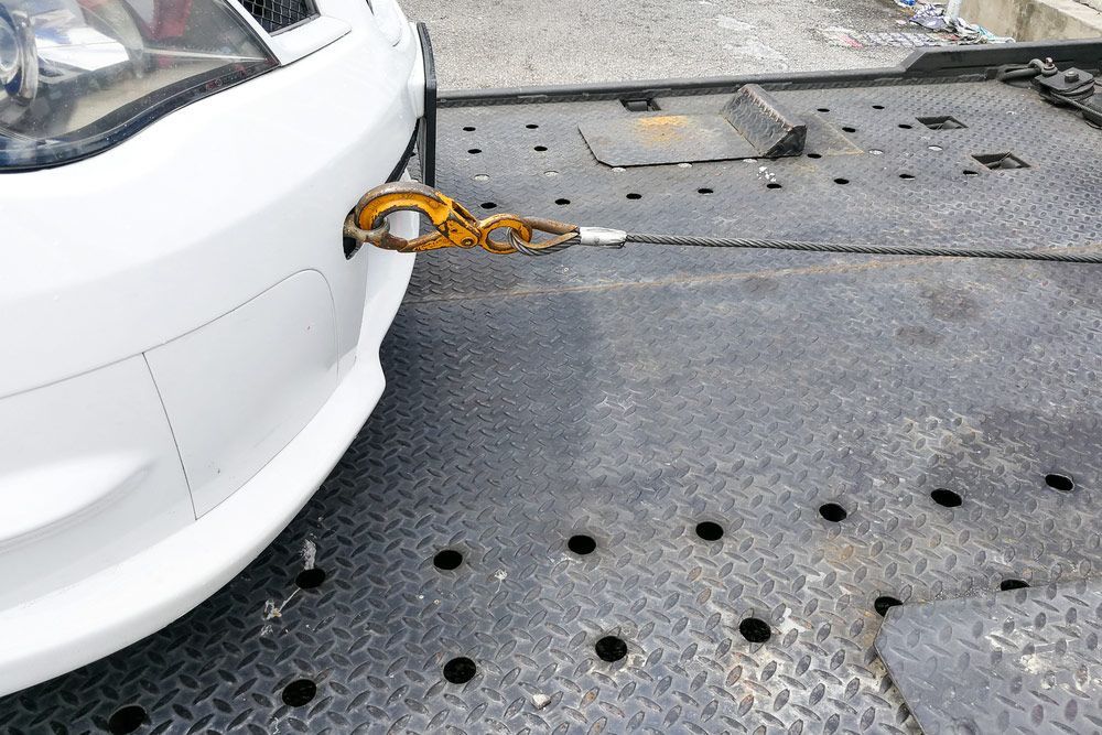 Broken Down Auto Vehicle Car Towed — Optimum Towing in Ulladulla, NSW