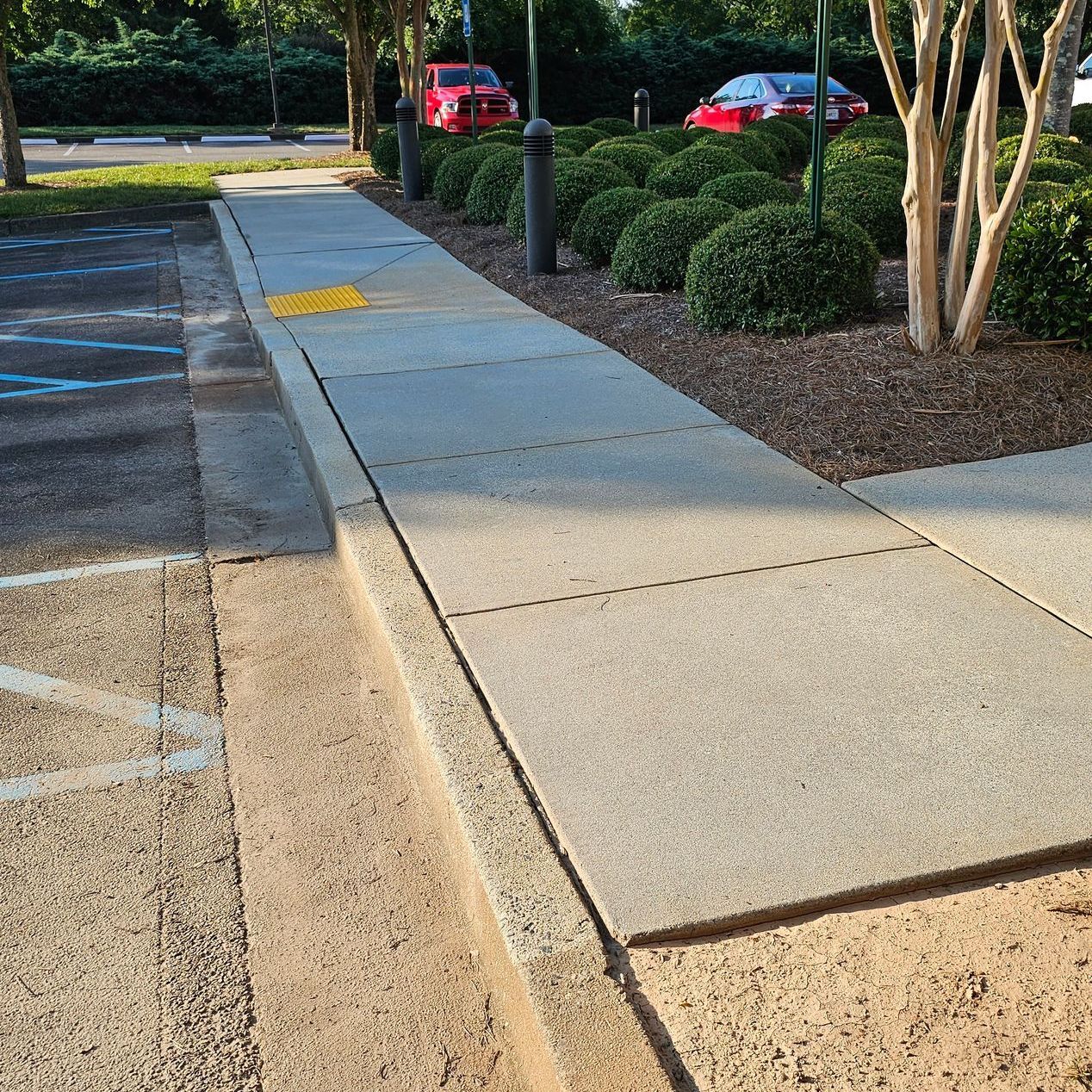 sidewalk washing in LaGrange, GA