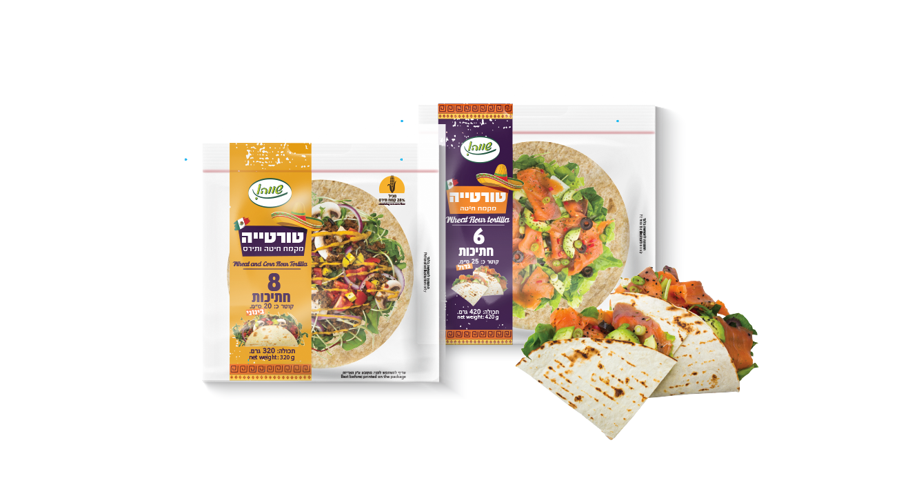 אריזת מוצר מזון של המותג שווה עם חותמת כשרות מהודרת ואישור משרד הבריאות.