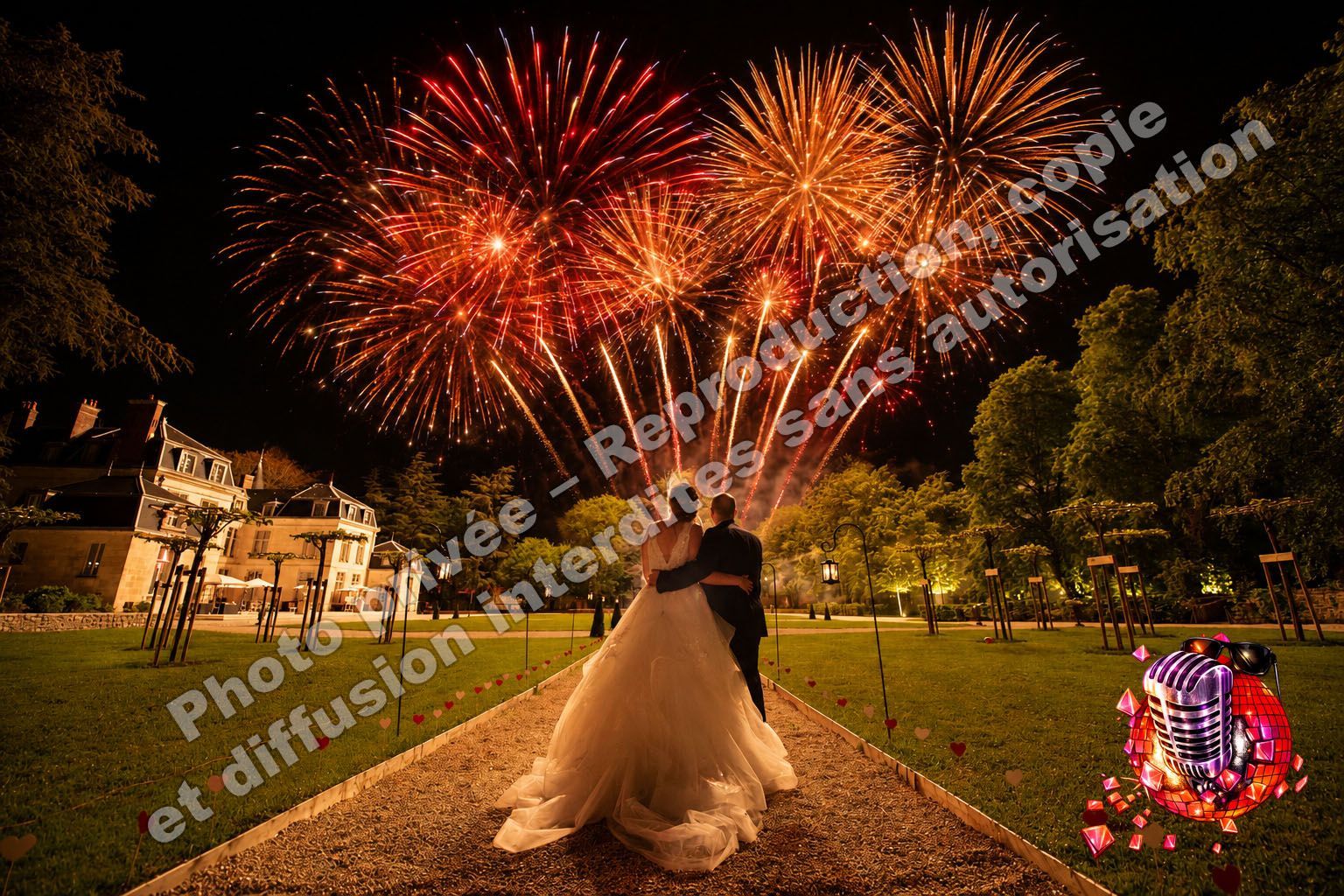 le chateau d'auvillers jean eric dj animation mariage feu d'artifice