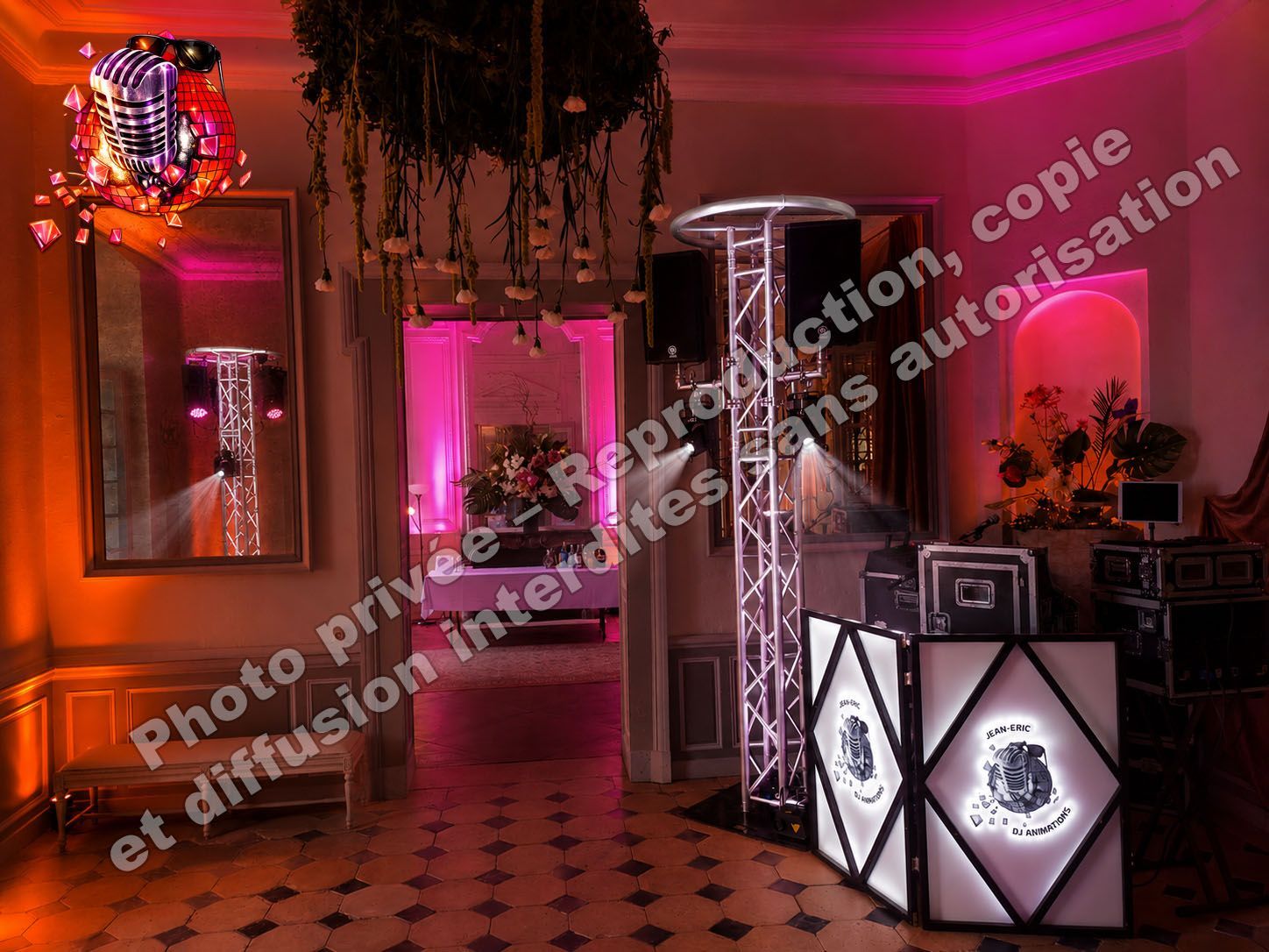 le chateau de montgobert 02600 Montgobert mariage aisne jean eric dj animation