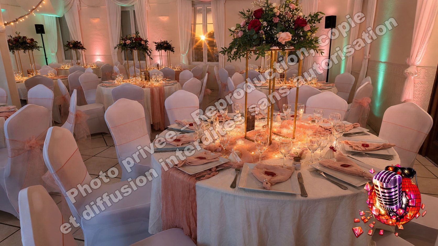 domaine du mont rouge rogecourt jean eric dj animation mariage decoration ambiance led