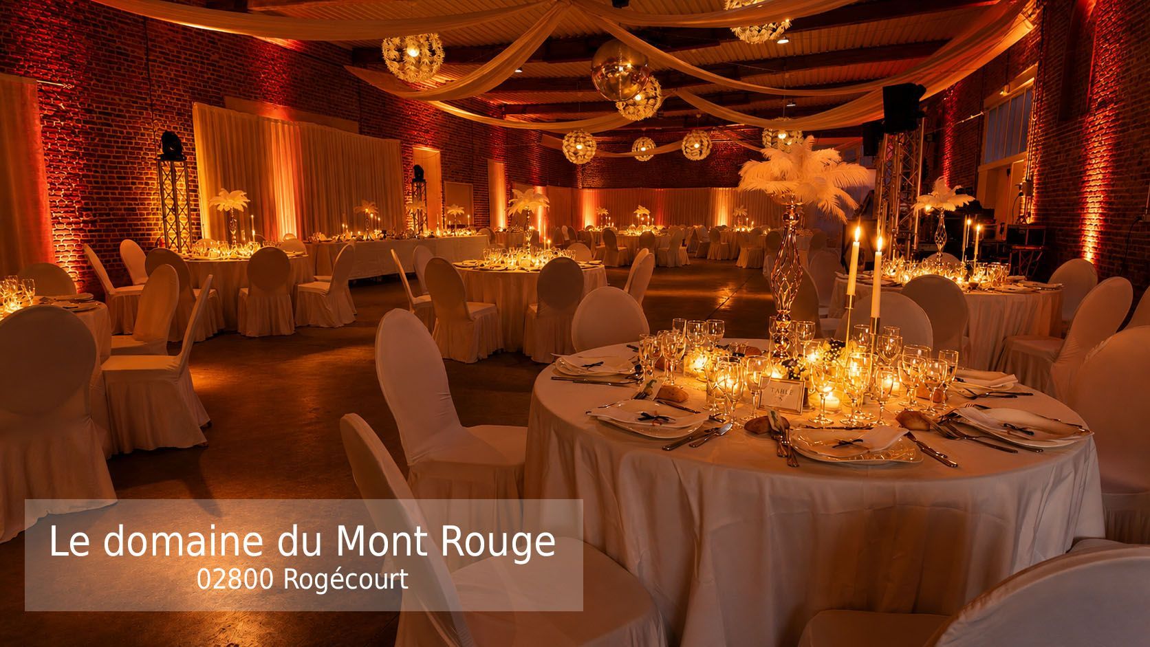 domaine du mont rouge mariage jean eric dj animation decoration ambiance led aisne 02