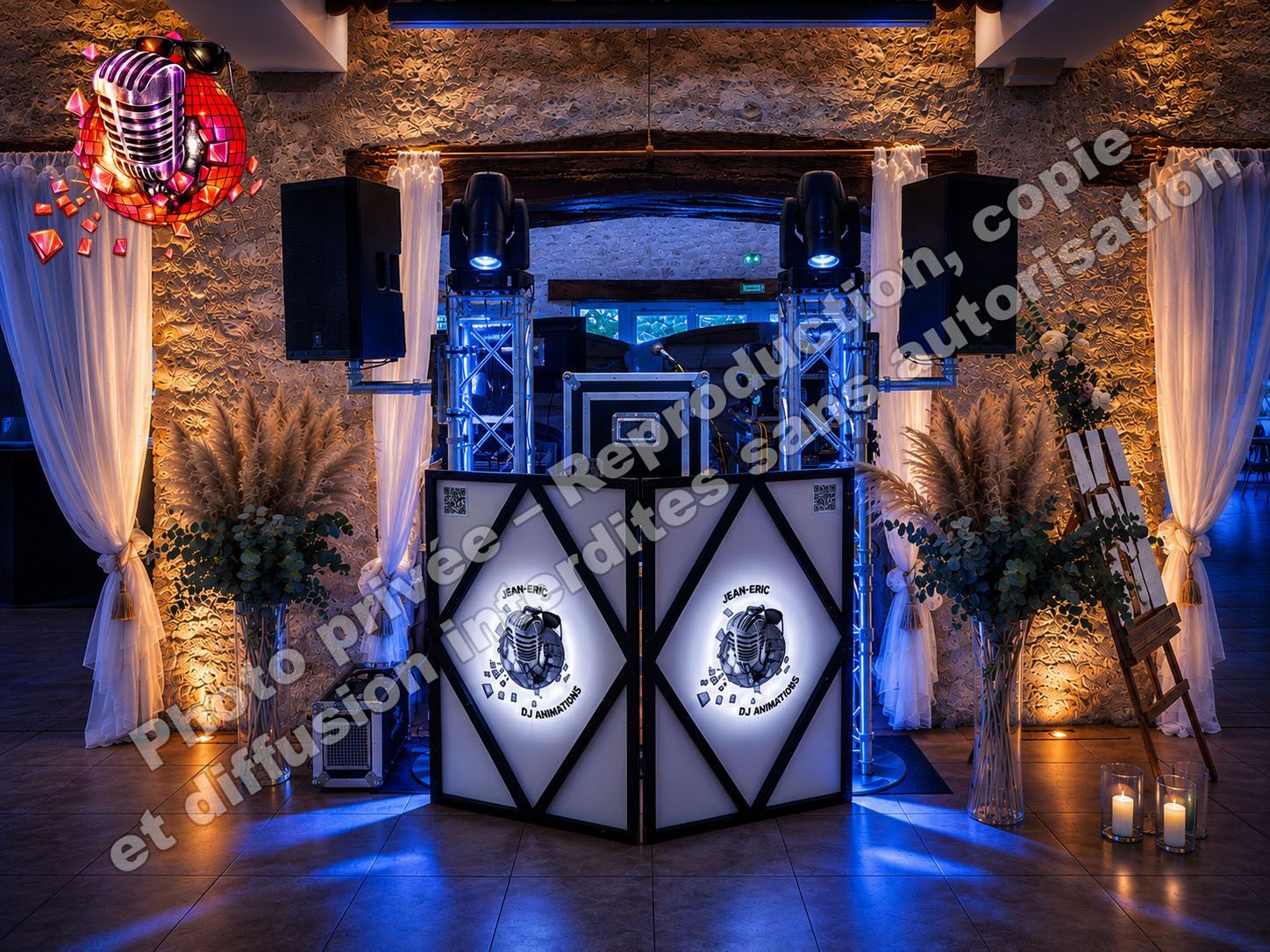 l'angelus de beauvois 02350 Goudelancourt les Pierrepont mariage jean eric dj animation aisne stand dj