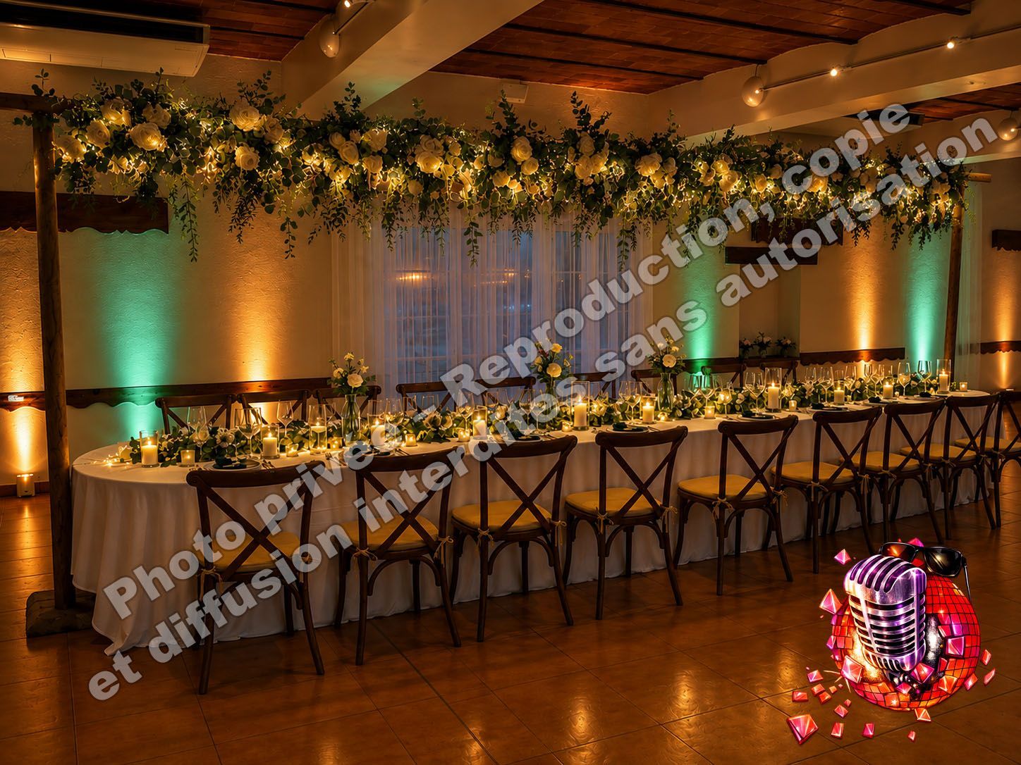 domaine de l'angelus de beauvois 02350 Goudelancourt les Pierrepont mariage aisne jean eric dj animation decoration ambiance led