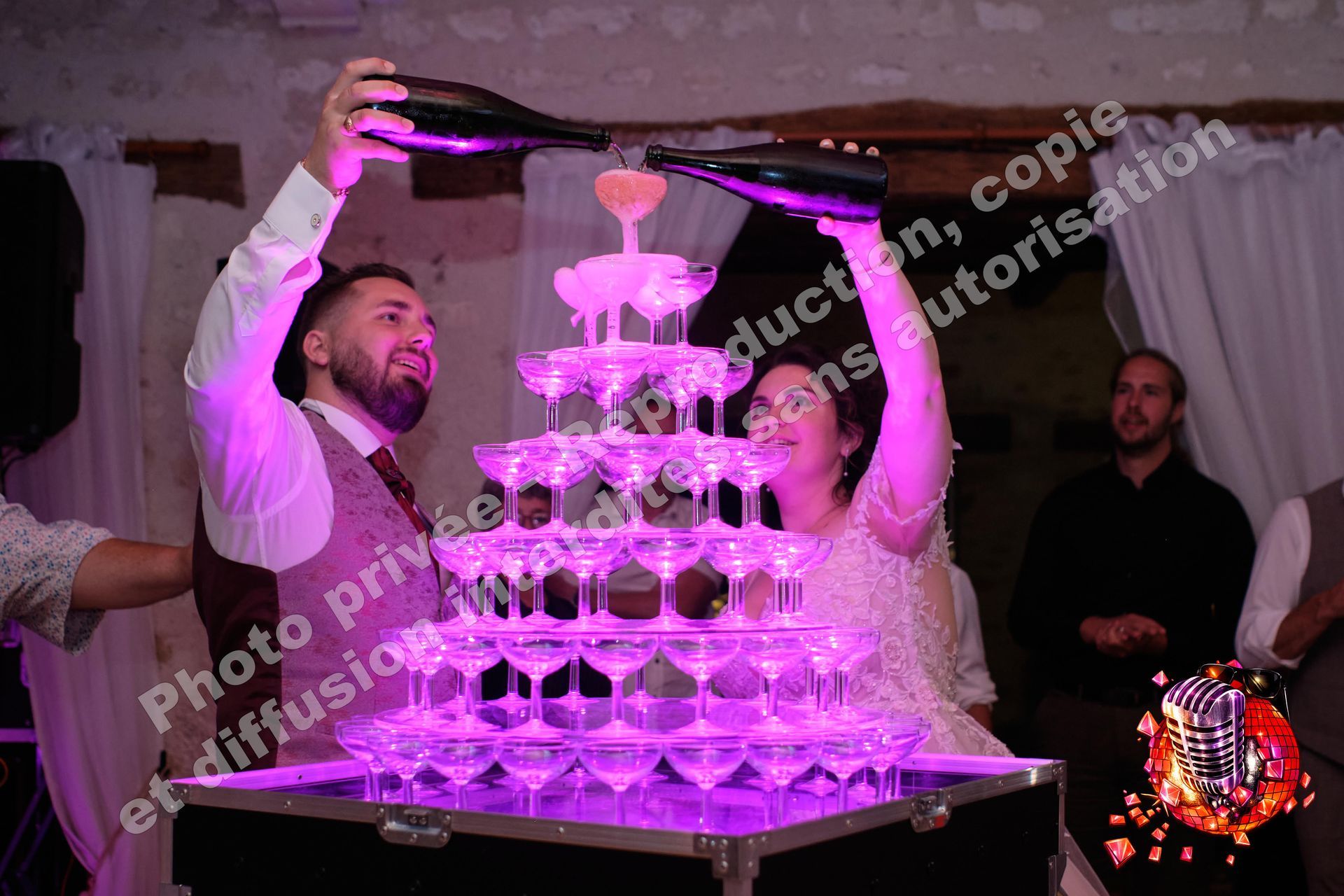 domaine de l'angelus de beauvois mariage jean eric dj animation fontaine a champagne aisne 02