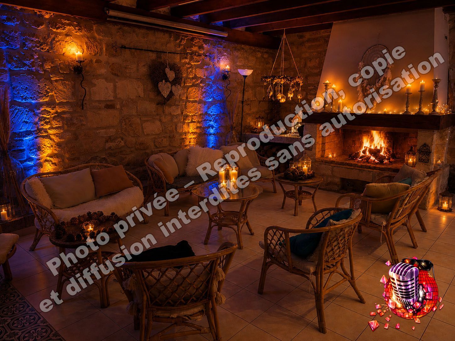 la ferme de la biza mariage missy sur aisne 02 jean eric dj animation decoration ambiance led