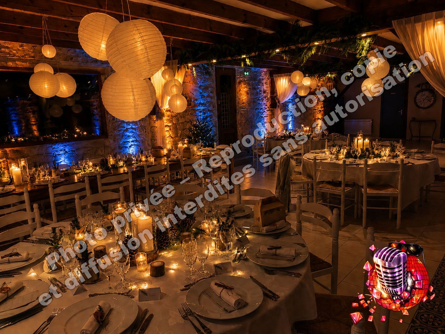 la ferme de la biza jean eric dj animation decoration led mariage hiver aisne missy sur aisne 02