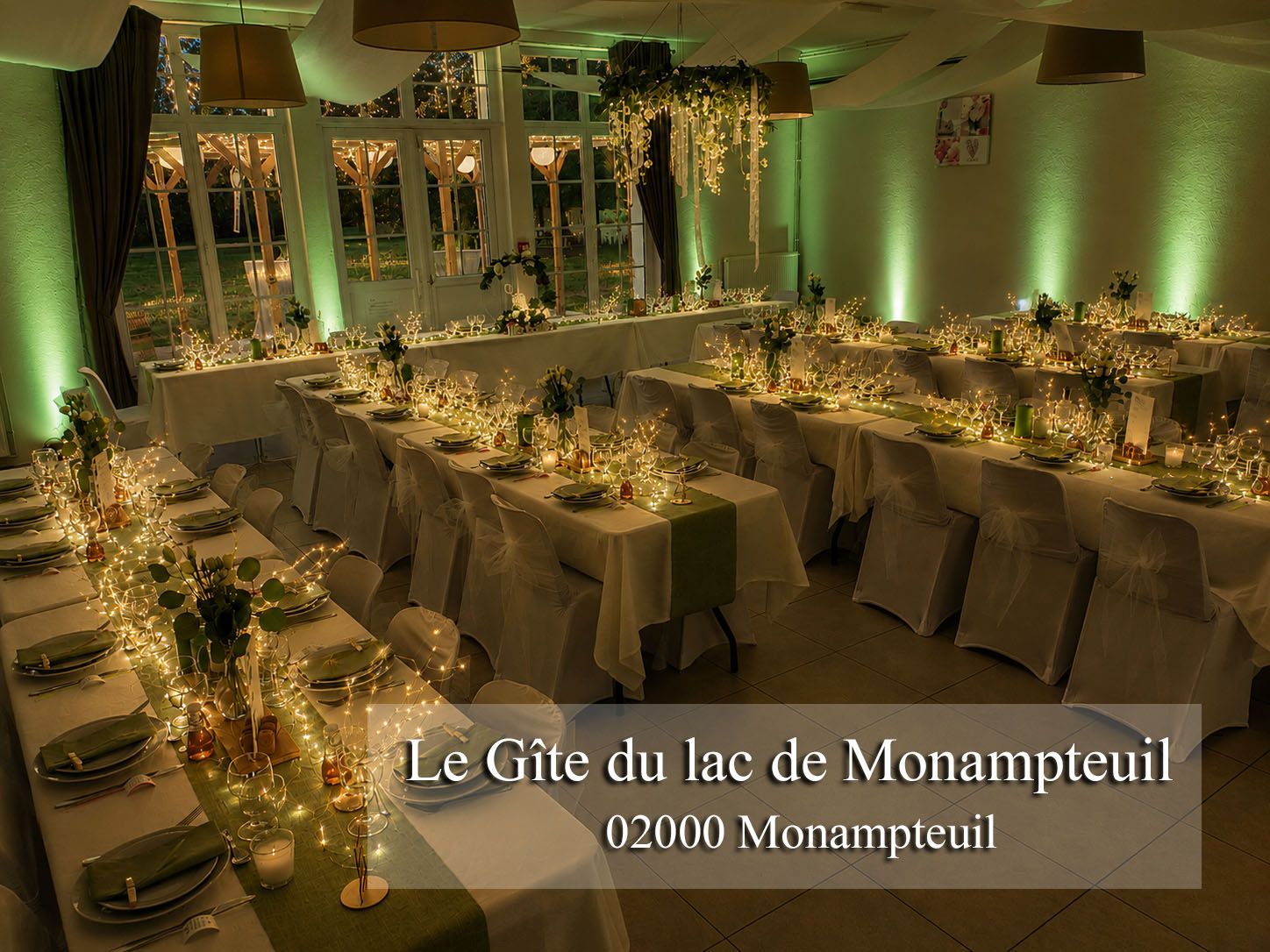 le gite du lac de monampteuil aisne jean eric dj animation 02 mariage aisne decoration led ambiance repas mariage