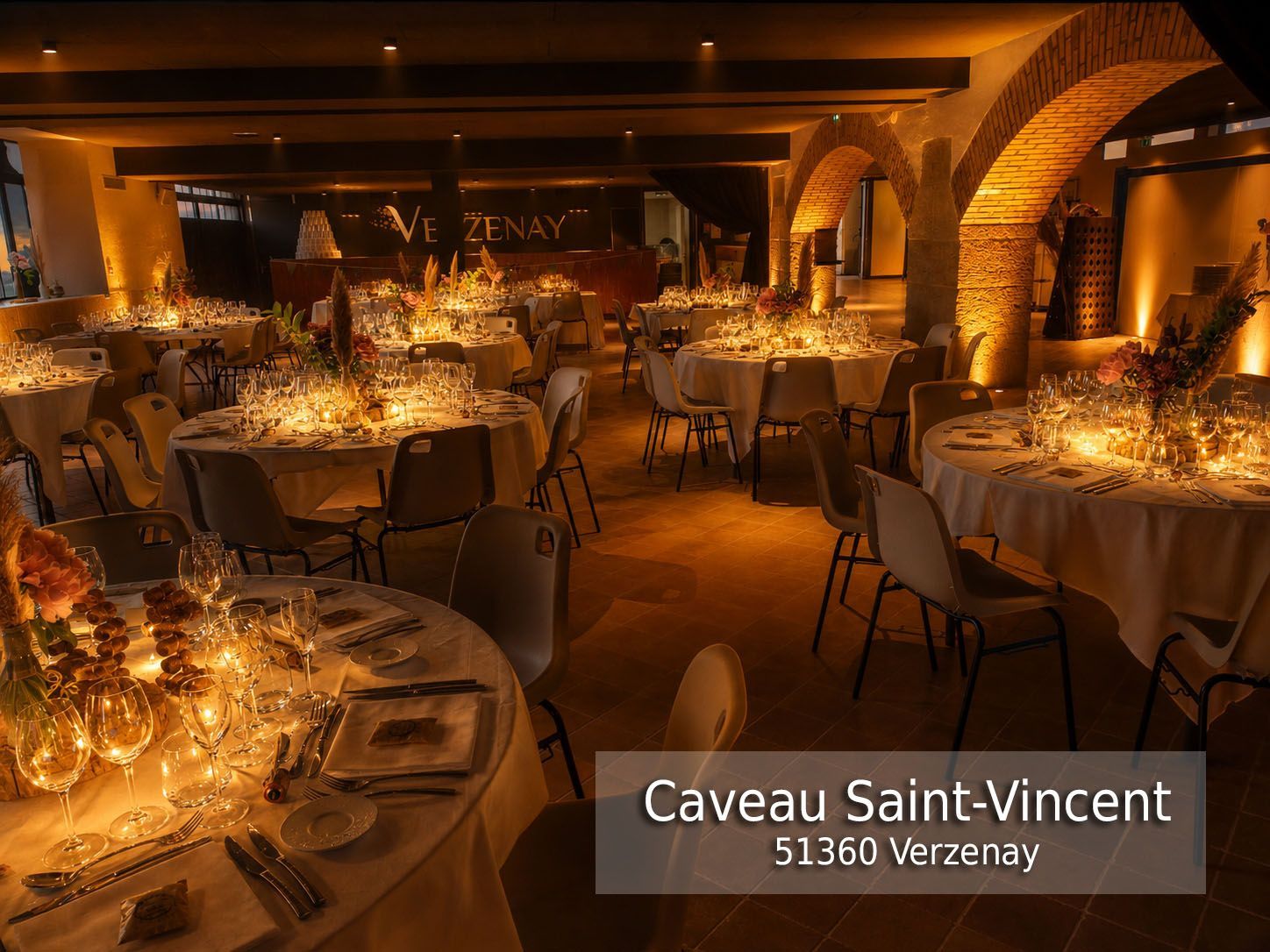 caveau saint vincent 51360 Verzenay jean eric dj animation mariage decoration ambiance led