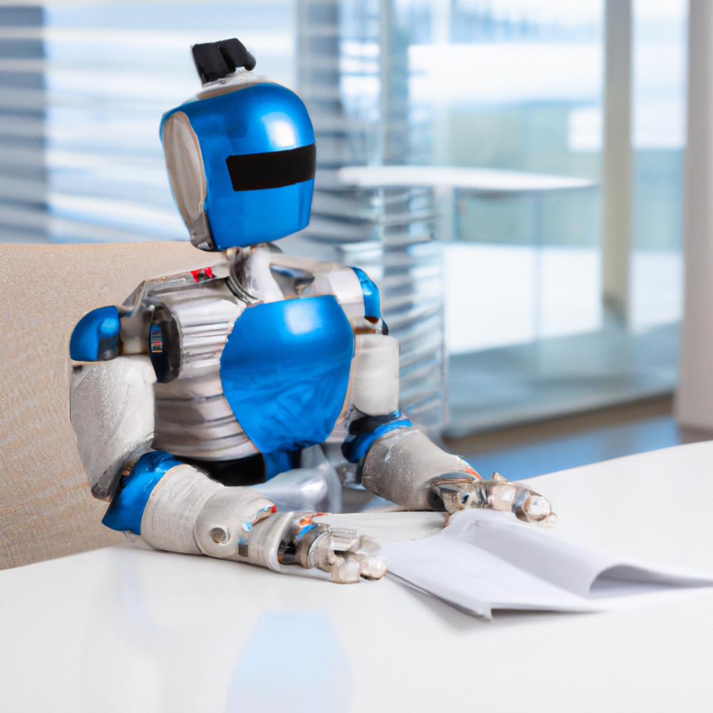Robot Reading a Paper Looking for AI Generated Content