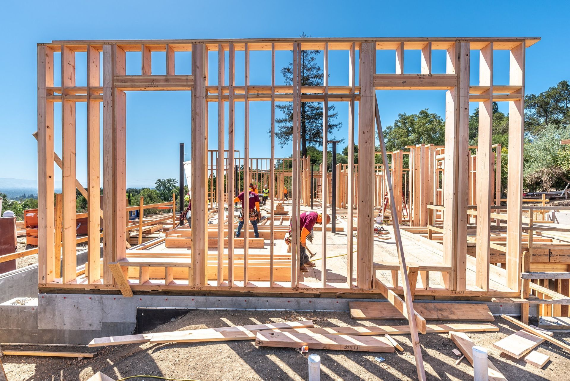 S. R. Freeman custom residential structural framing