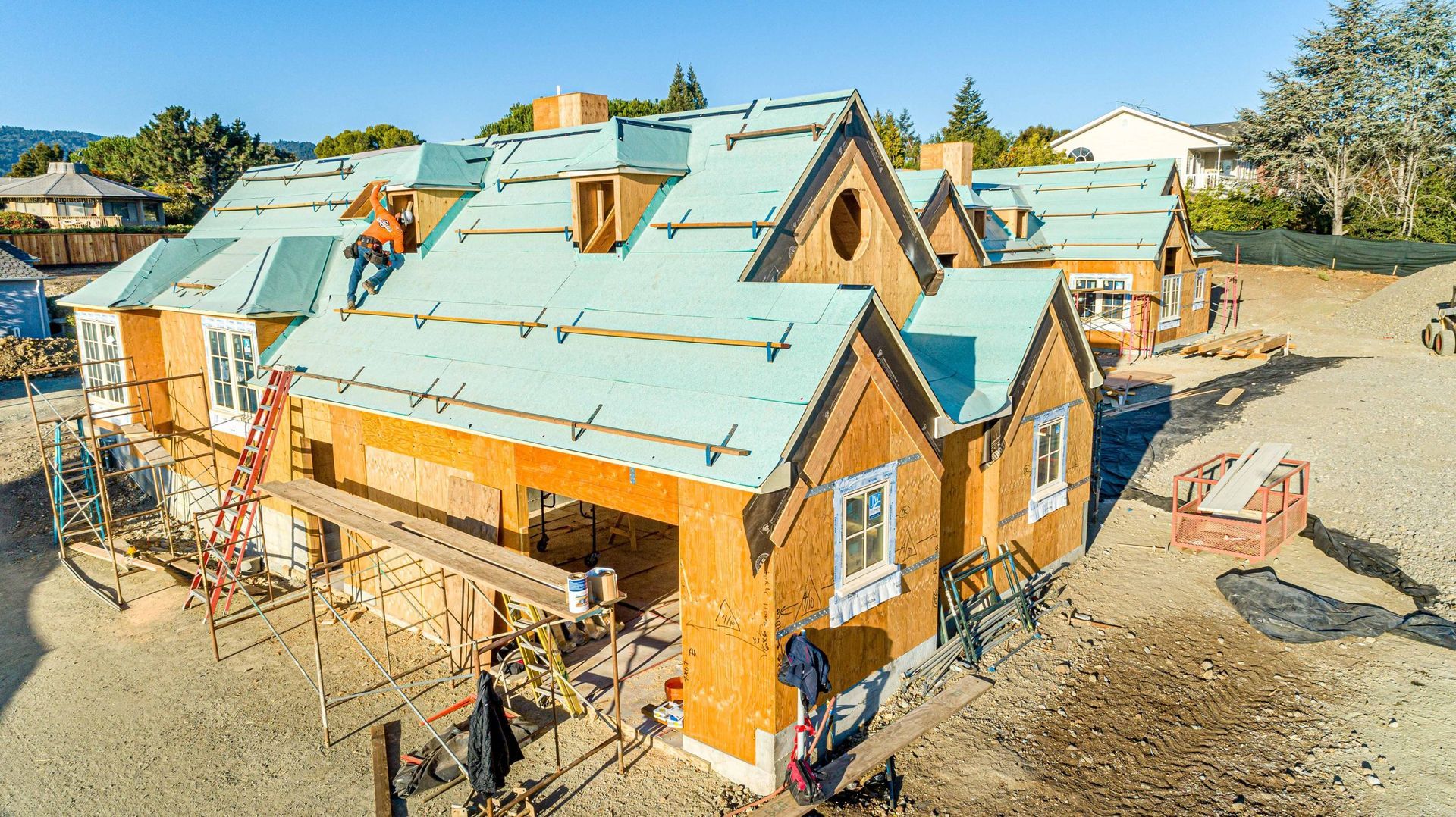 S. R. Freeman custom residential structural framing