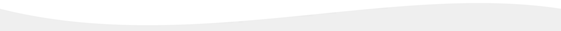 Blank white banner with a light gray curved accent along the top edge