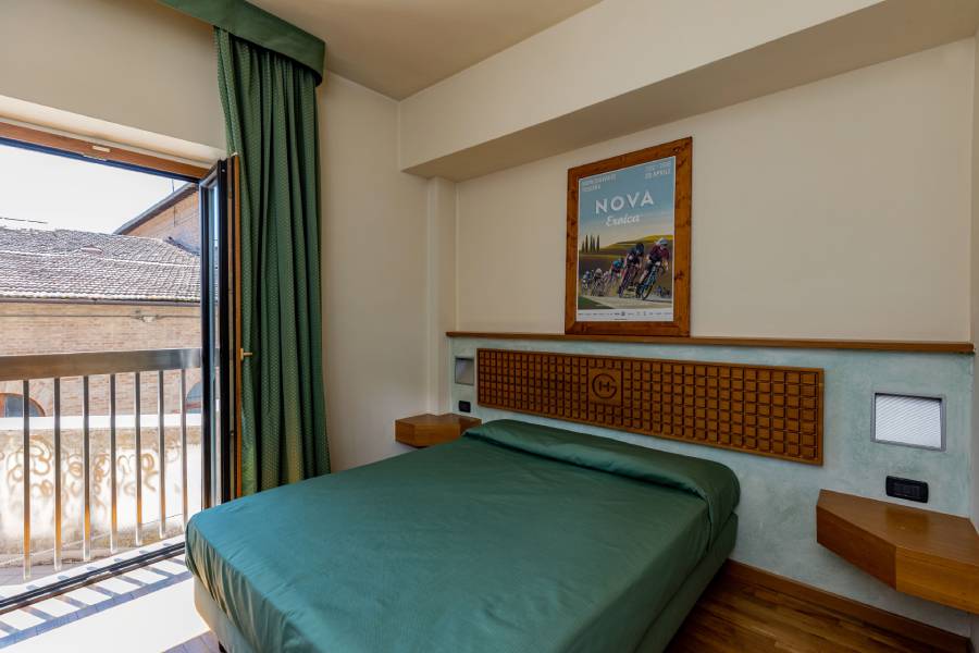 double room at hotel in Buonconvento