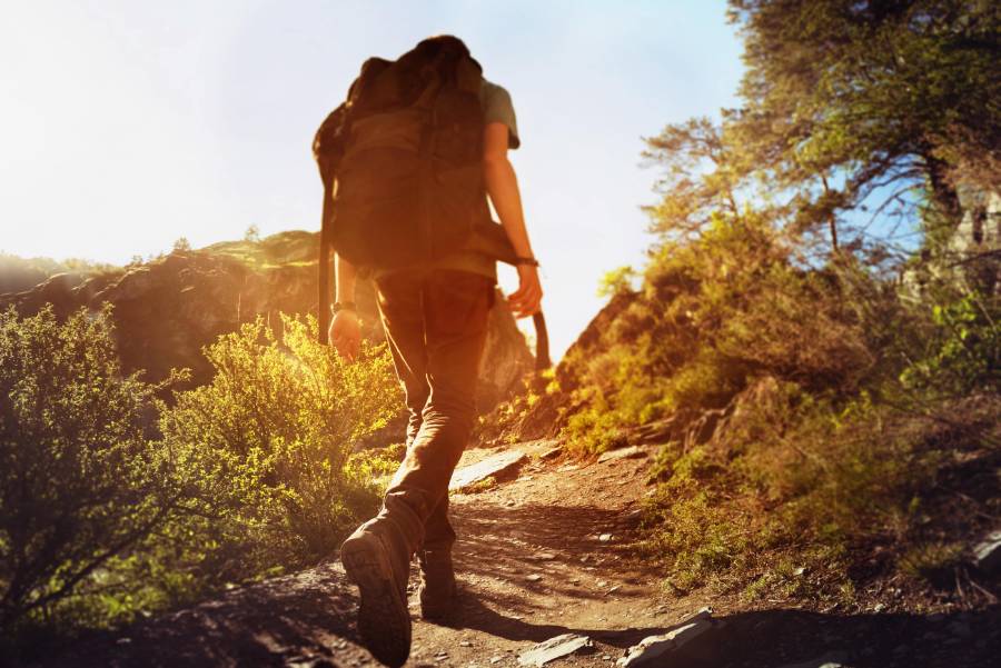 trekking routes in val d'arbia