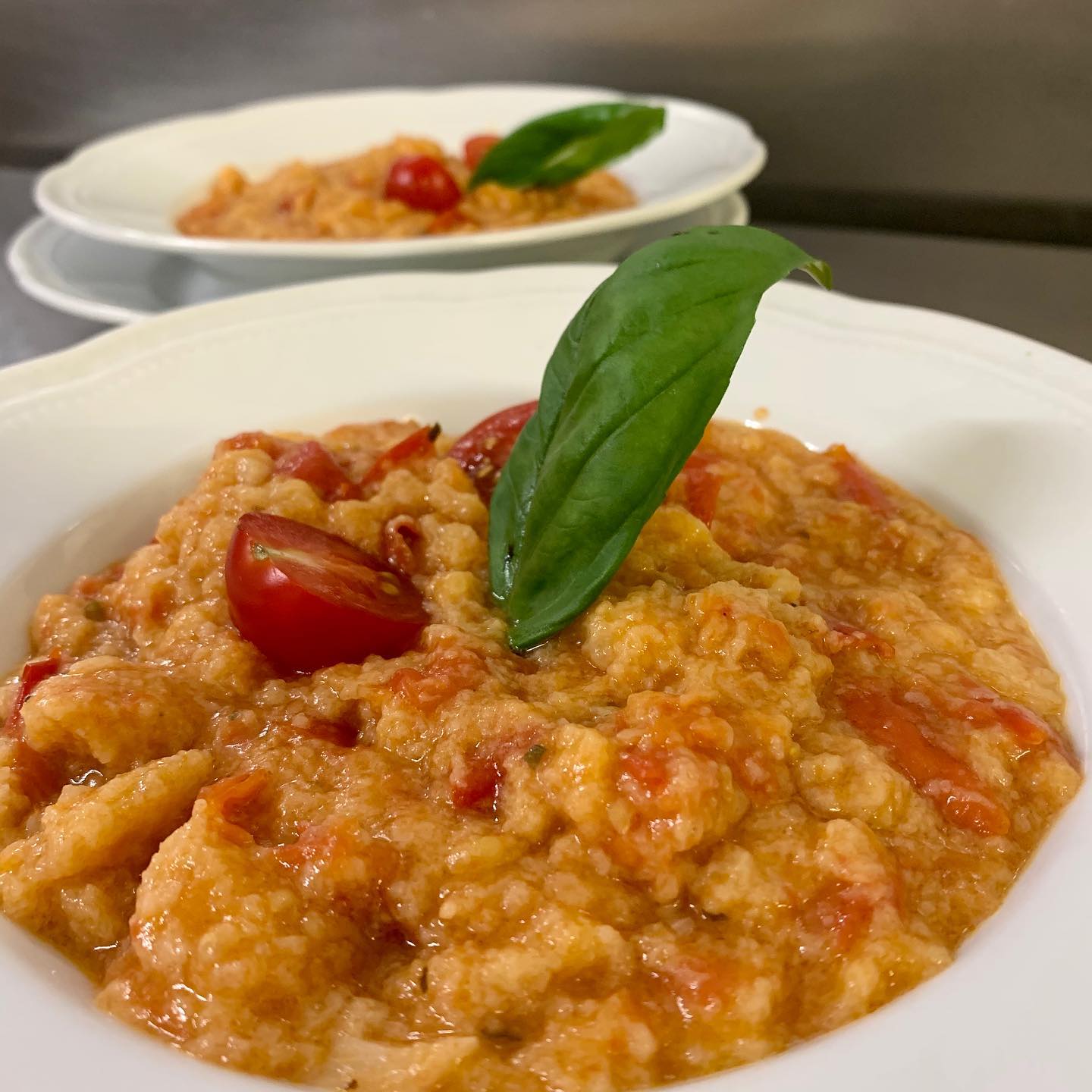 first courses at Tuscan restaurant