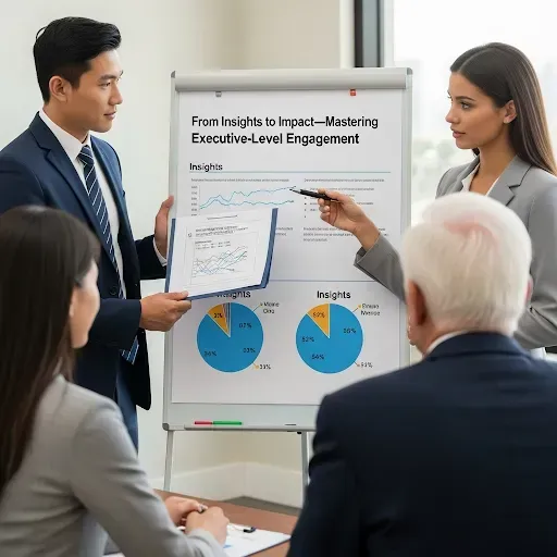 A group of people are sitting around a table looking at a whiteboard.