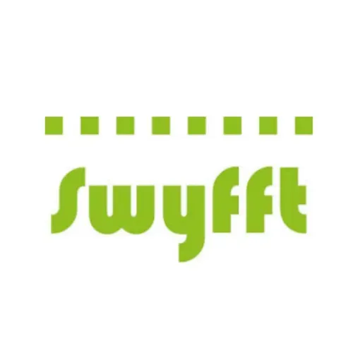 A green logo that says ' swyt ' on it