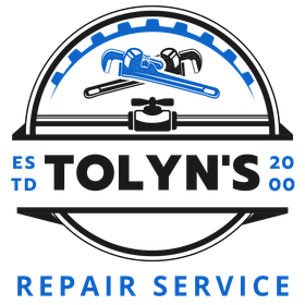 Tolyn's Repair Service, plumber logo