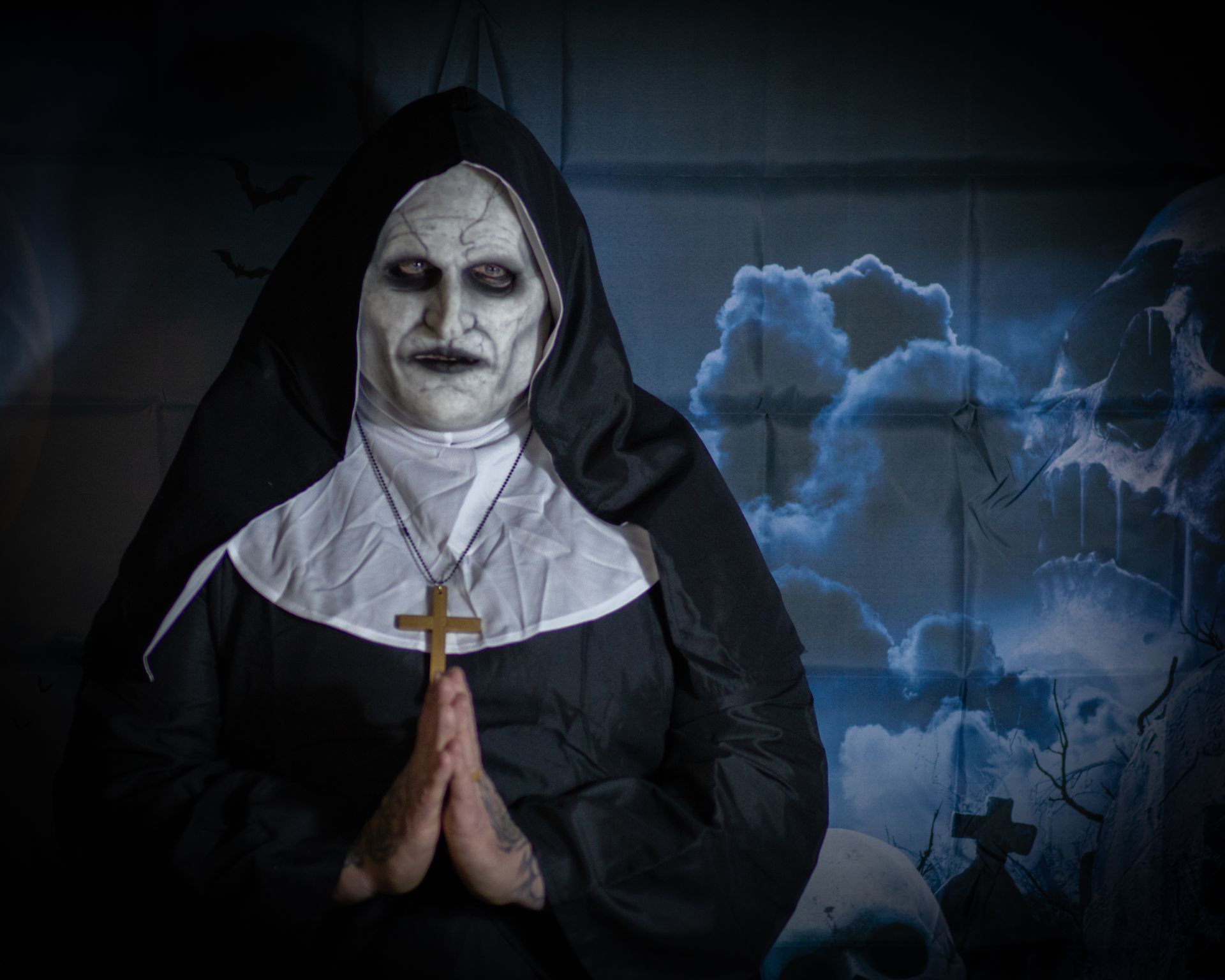 Nun horror character