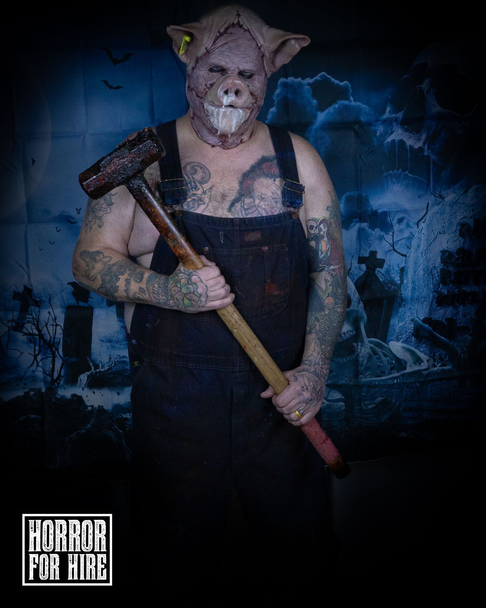 Pork Belly Halloween character