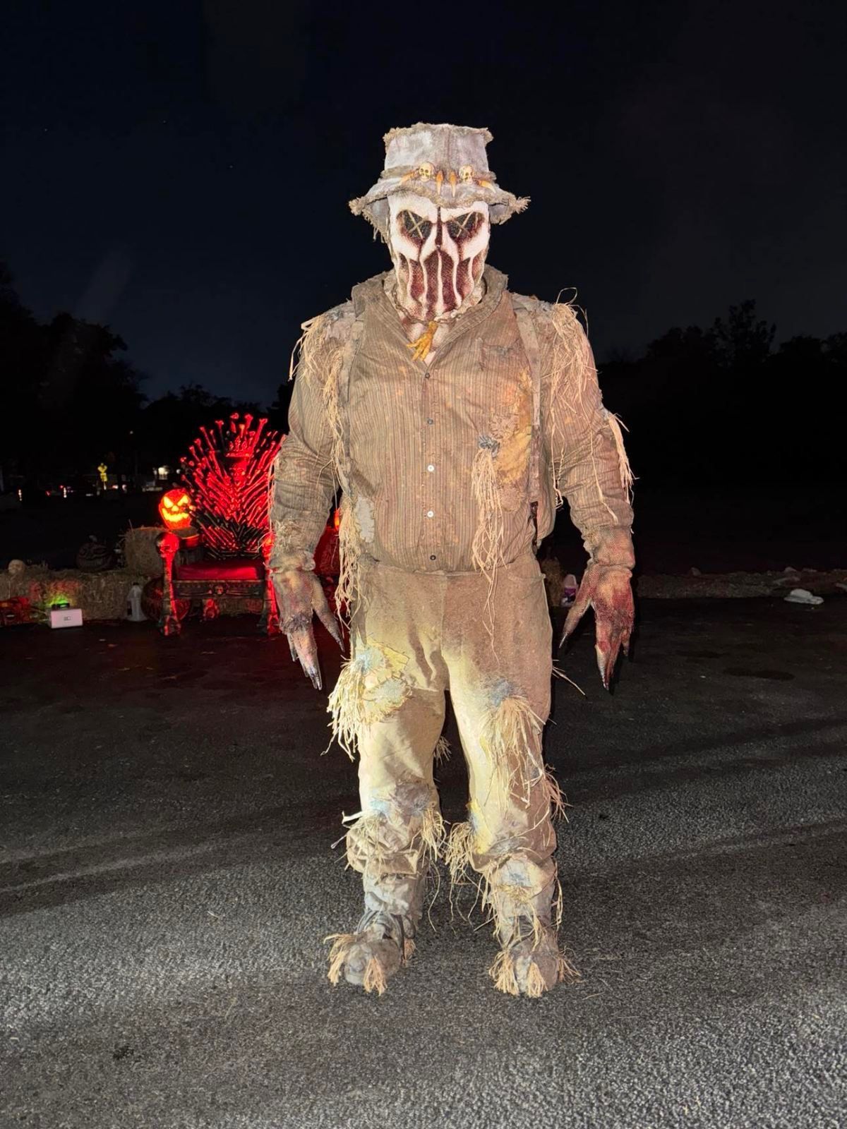 Scarecrow Halloween character