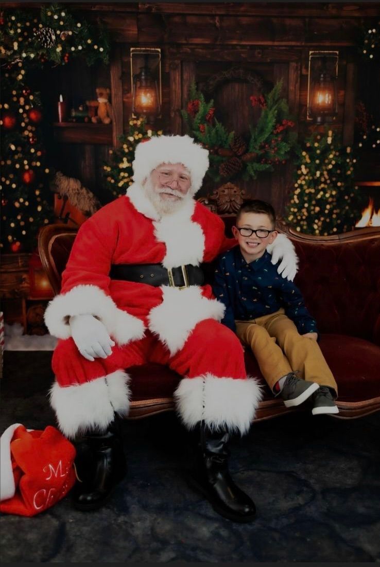 Real Santa Clause holiday character