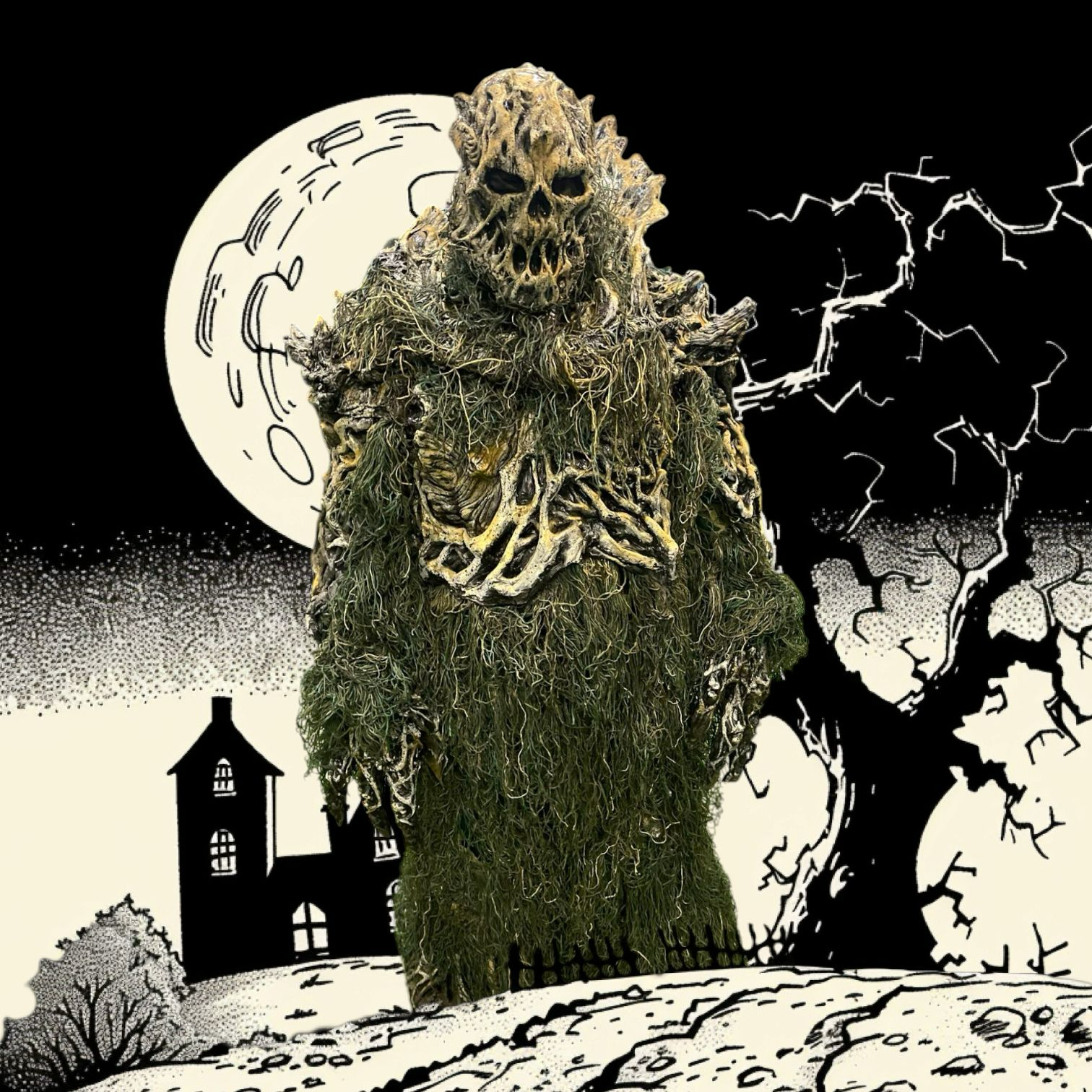 Tree Monster halloween character