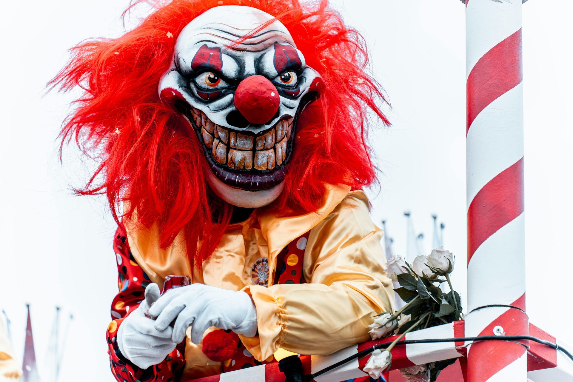 All of our clown characters for hire.