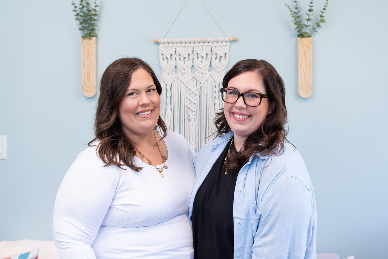 Two A Work of Heart therapists, miscarriage and TFMR grief support in Bergen County NJ