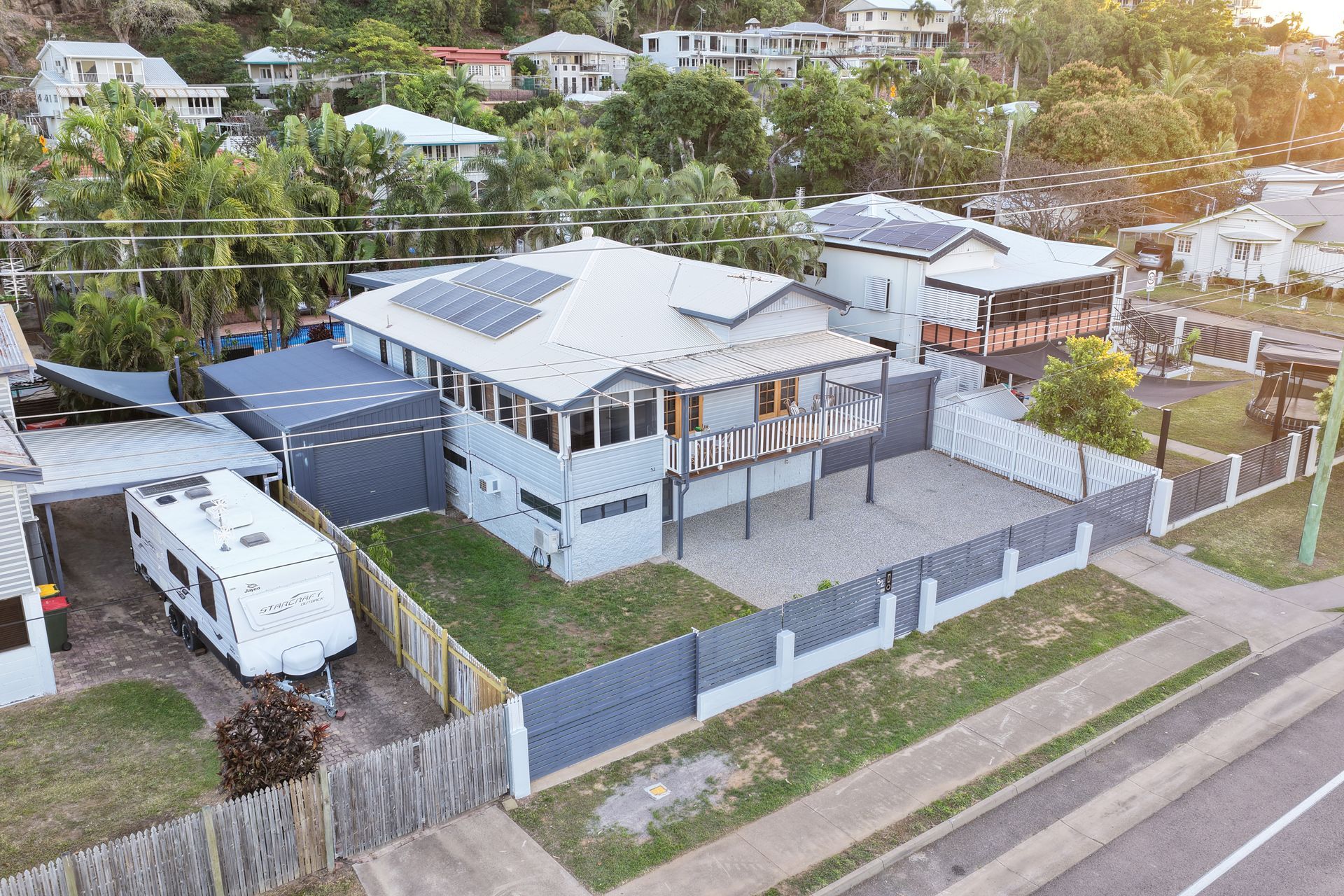 Aerial View of a Modern Two-story House — UAScend Aerial Solutions in Townsville, QLD
