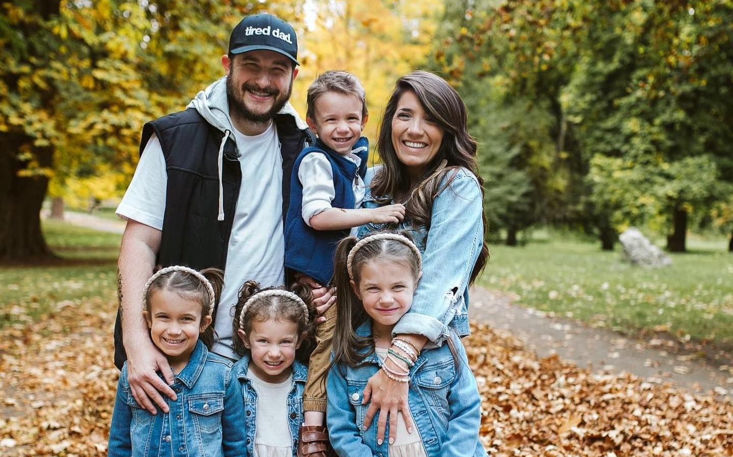 Joshua Miller with his family