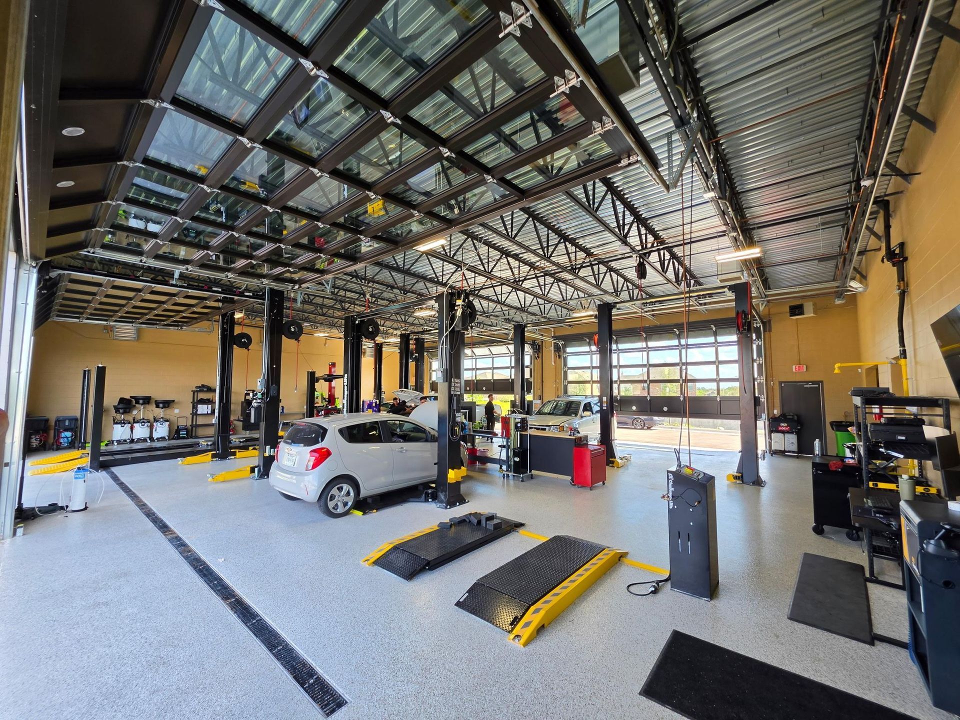 Team Member Working at The Shop | Locals Automotive Repair
