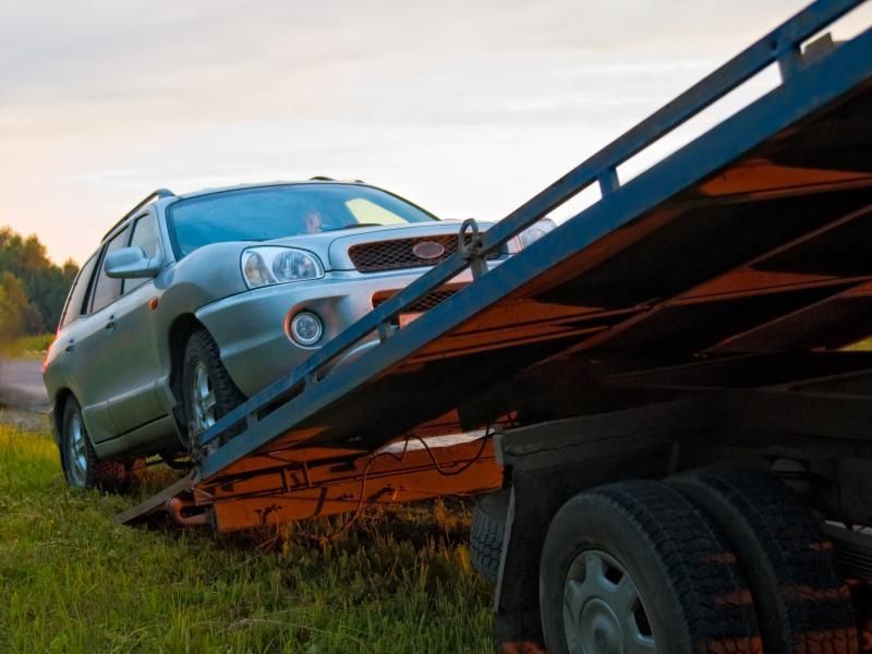 towing a vehicle 