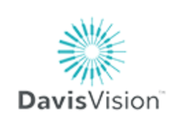 DavisVision logo with teal sunburst icon above dark gray text