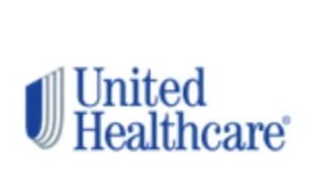 UnitedHealthcare logo in blue text with a blue shield icon