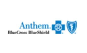 Anthem BlueCross BlueShield logo in blue with cross and shield icons