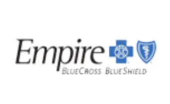 Empire BlueCross BlueShield logo with blue shield icons on a white background