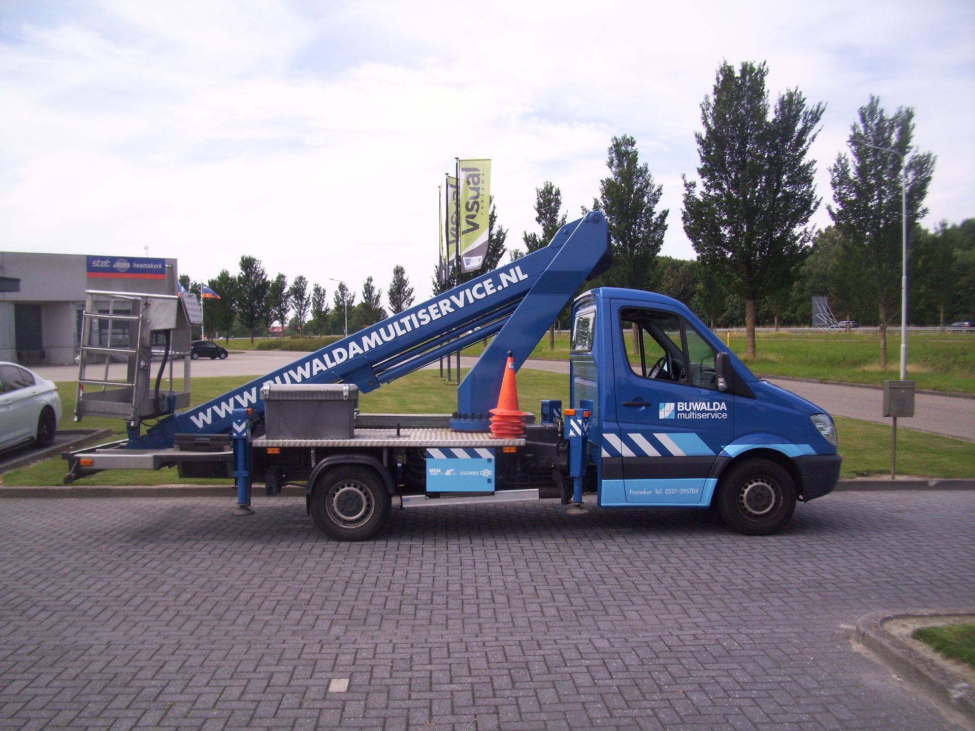 Autoreclame - Buwalda Multiservice